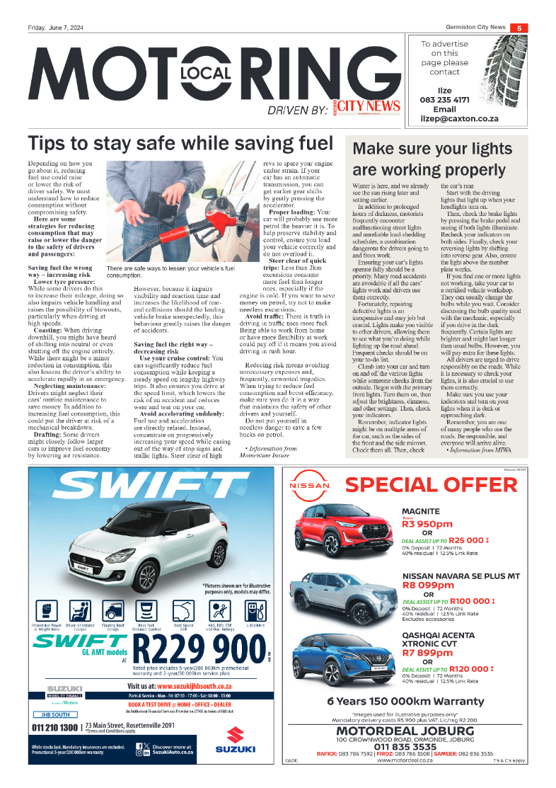 Germiston City News 7 June 2024 page 5