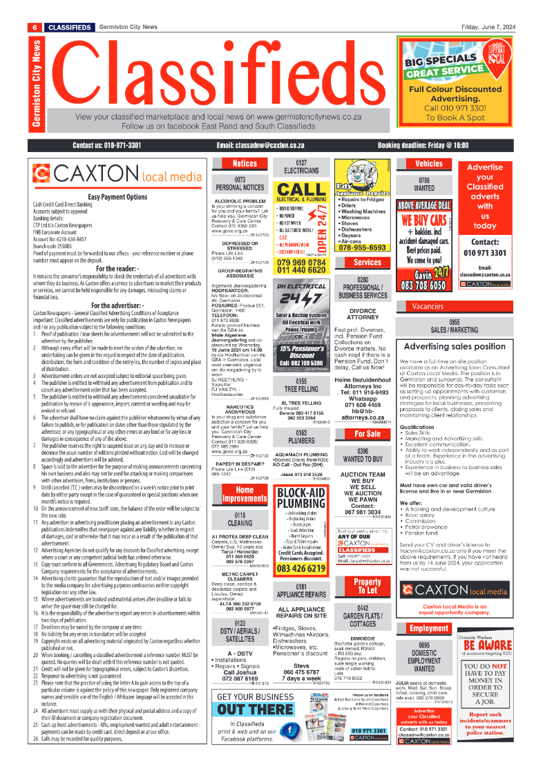 Germiston City News 7 June 2024 page 6