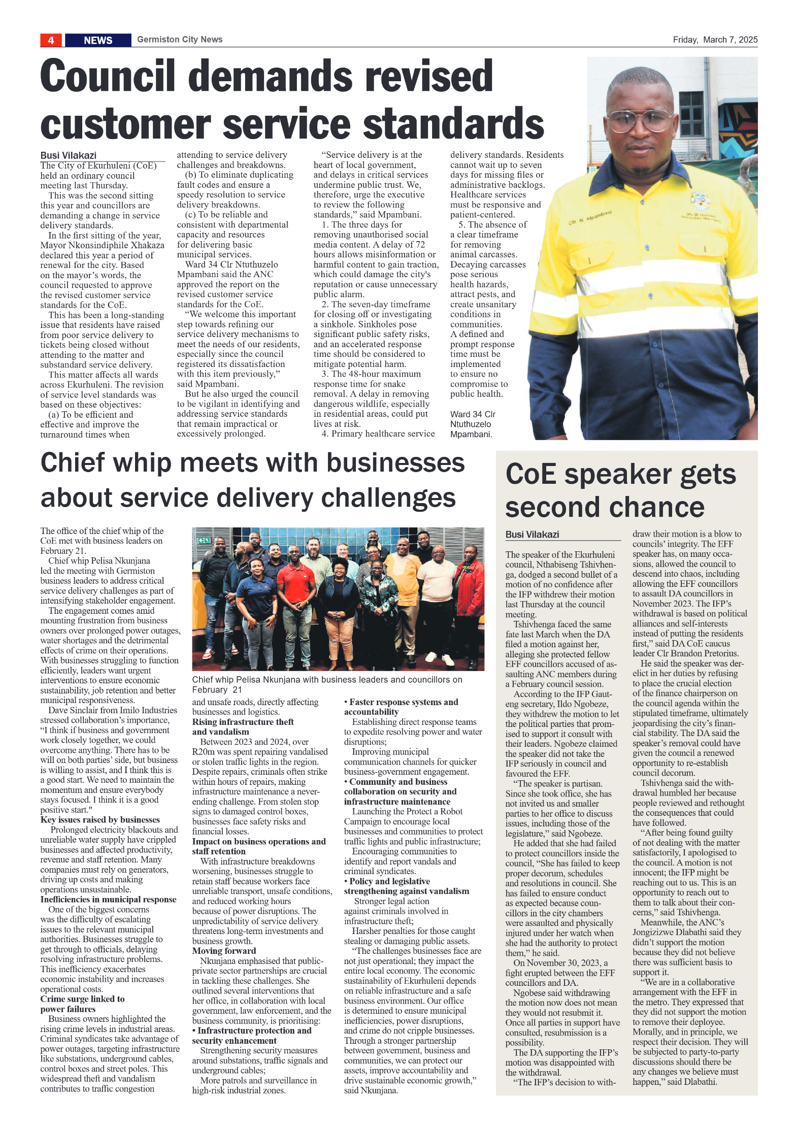 Germiston City News 7 March 2025 page 4