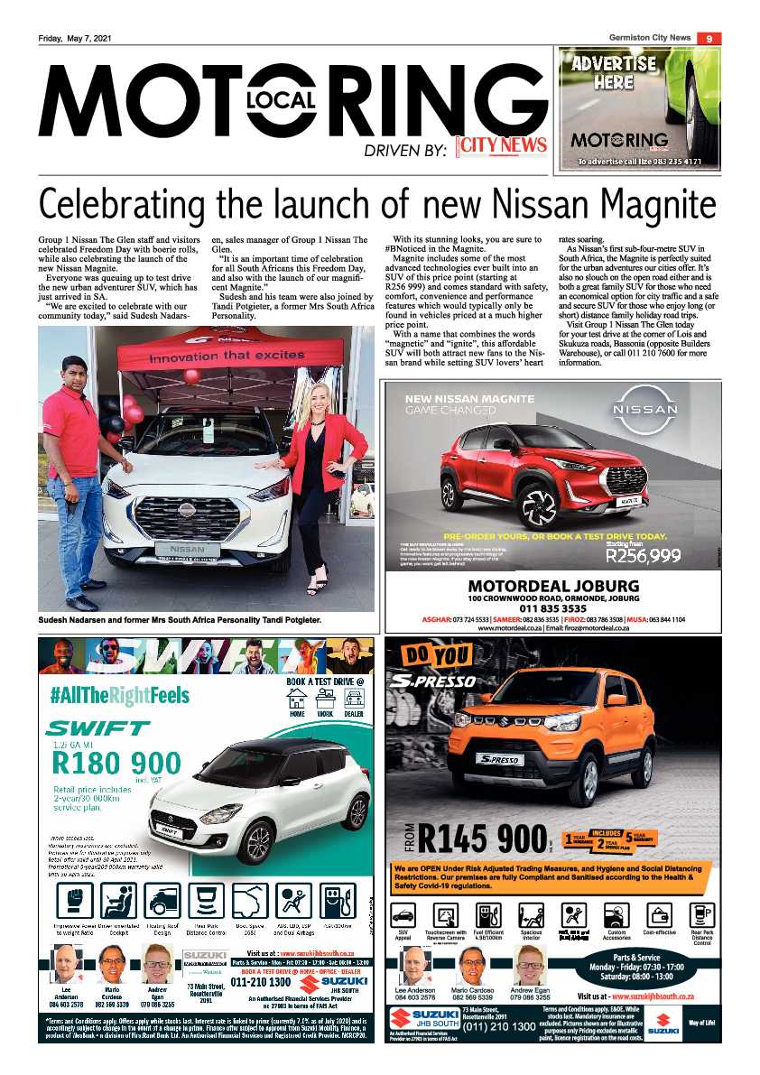 Germiston City News 7 May 2021 page 9