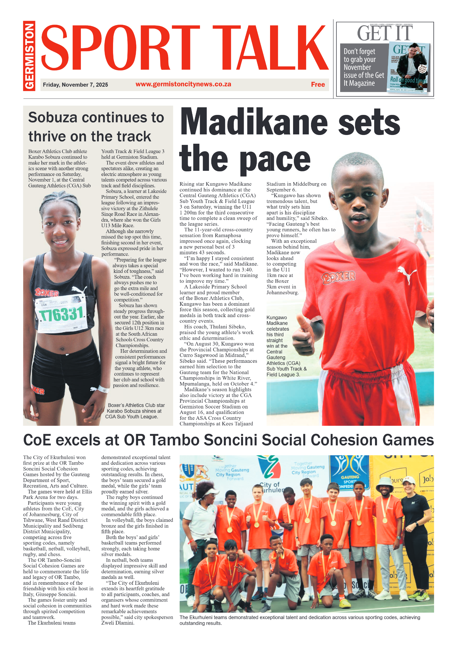Germiston City News 7 November 2025 page 8