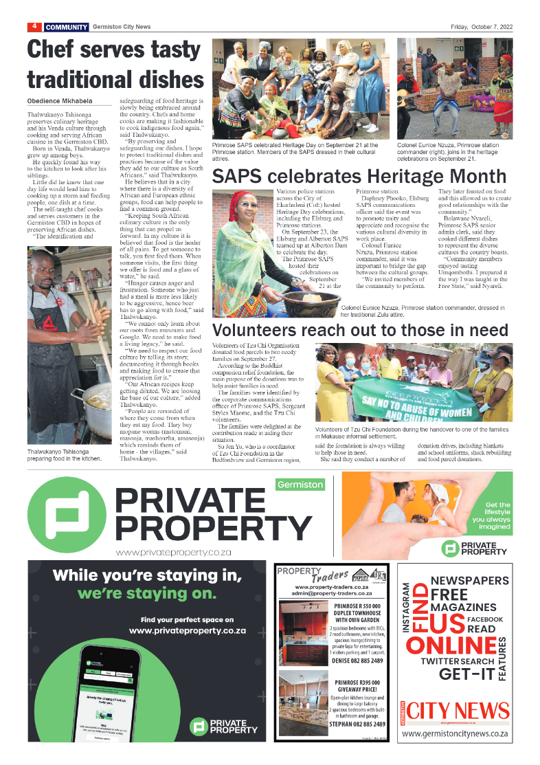 Germiston City News 7 October 2022 page 4
