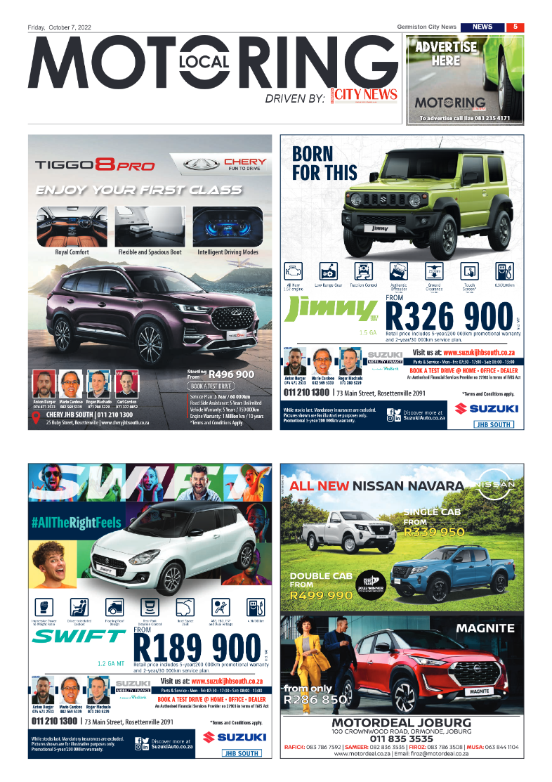 Germiston City News 7 October 2022 page 5