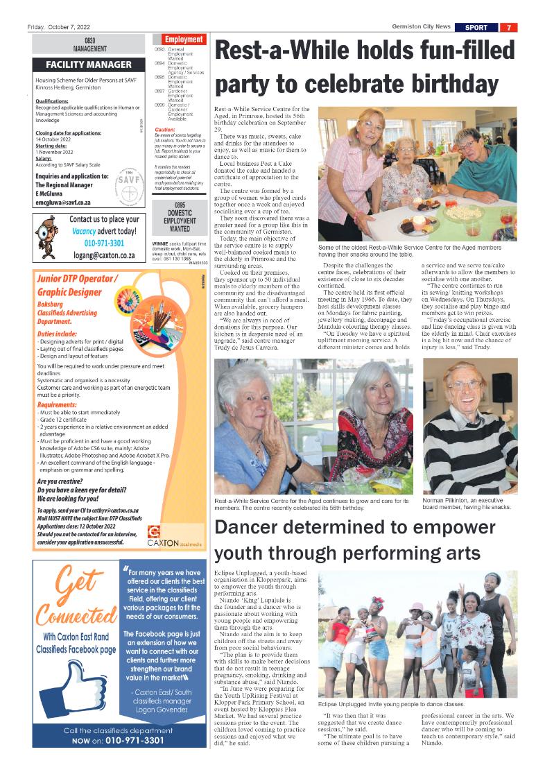 Germiston City News 7 October 2022 page 7