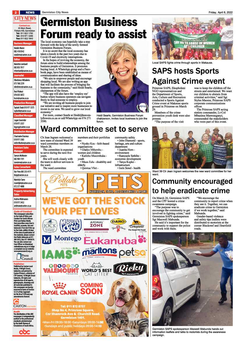 Germiston City News 8 April 2022 page 4