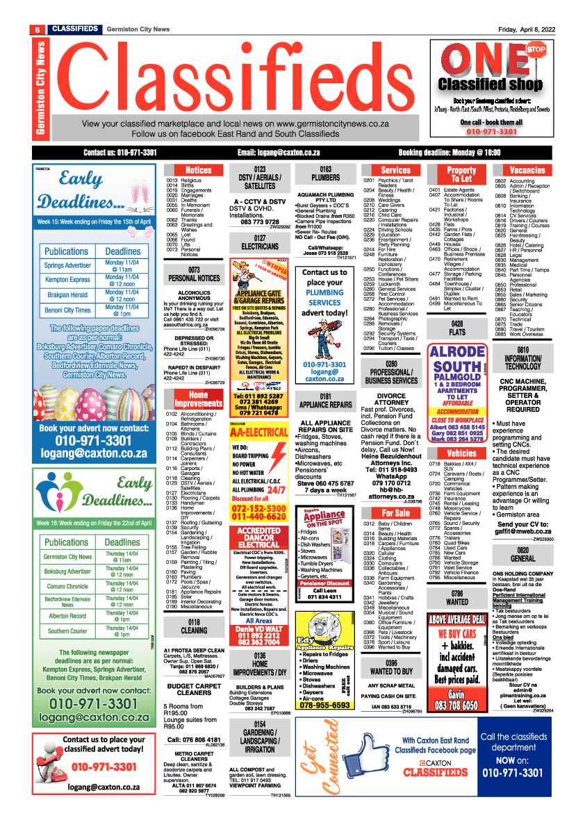 Germiston City News 8 April 2022 page 8