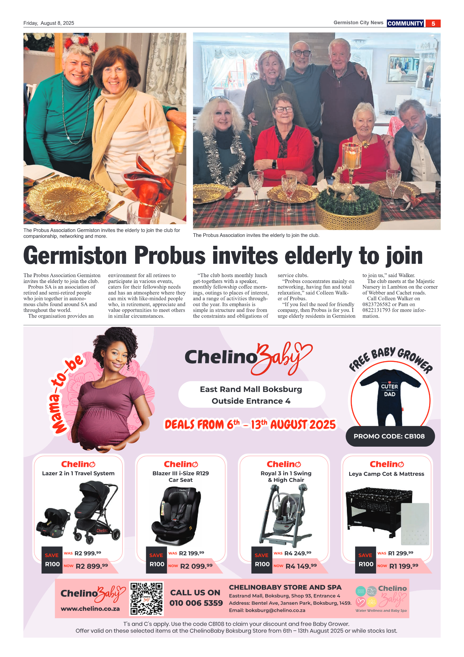 Germiston City News 8 August 2025 page 5