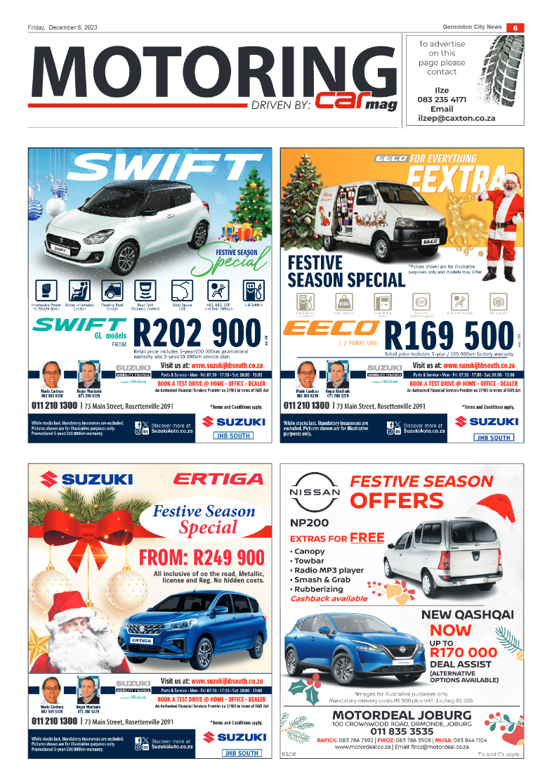 Germiston City News 8 December 2023 page 6