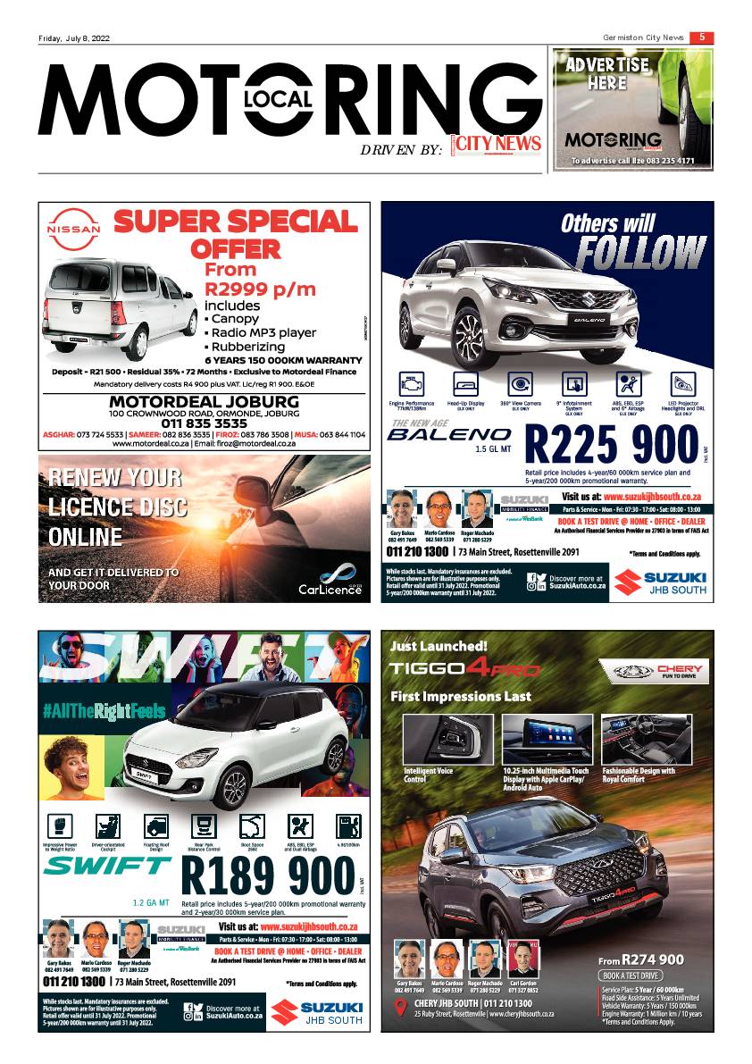 Germiston City News 8 July 2022 page 5