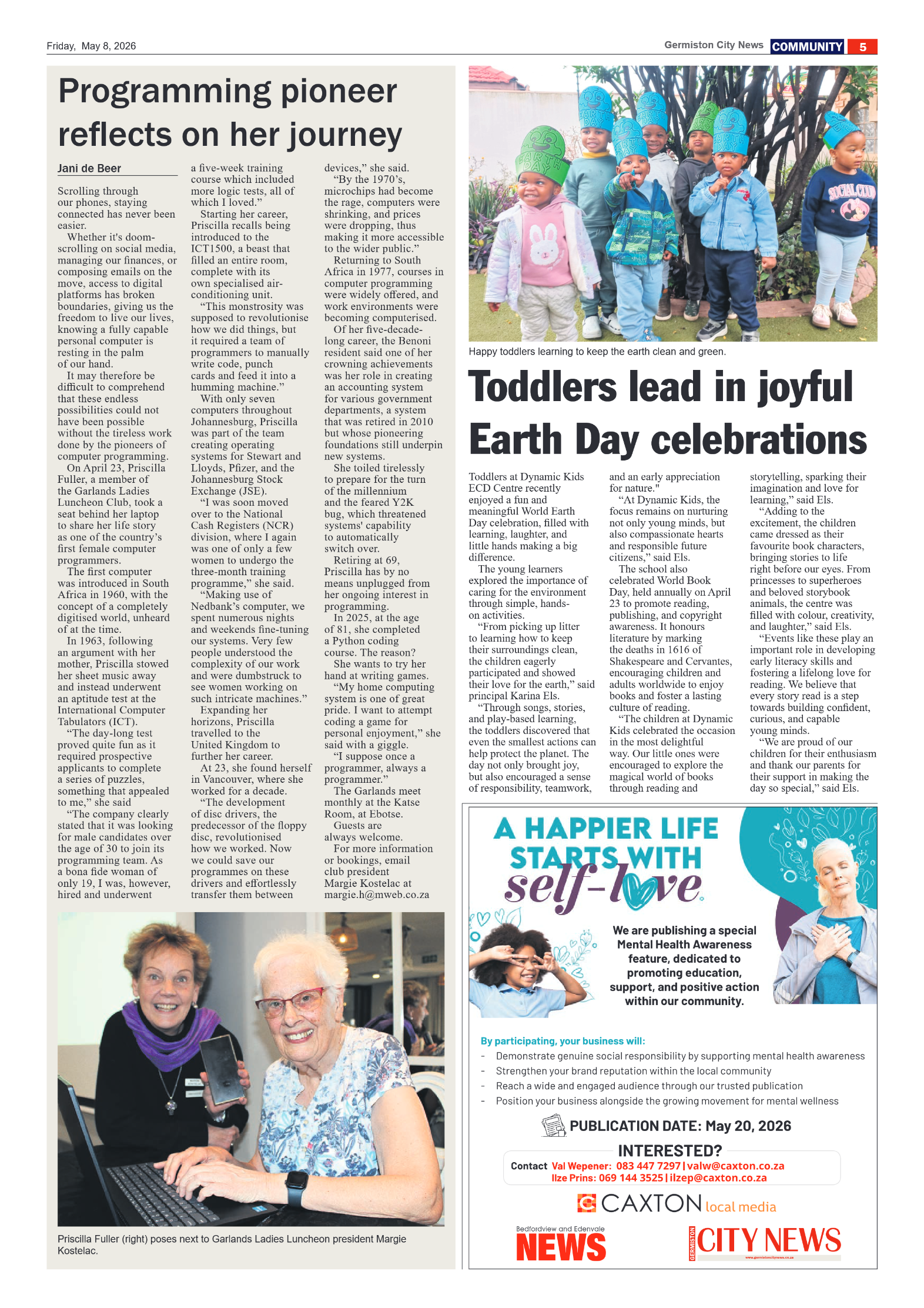 Germiston City News 8 May 2026 page 5