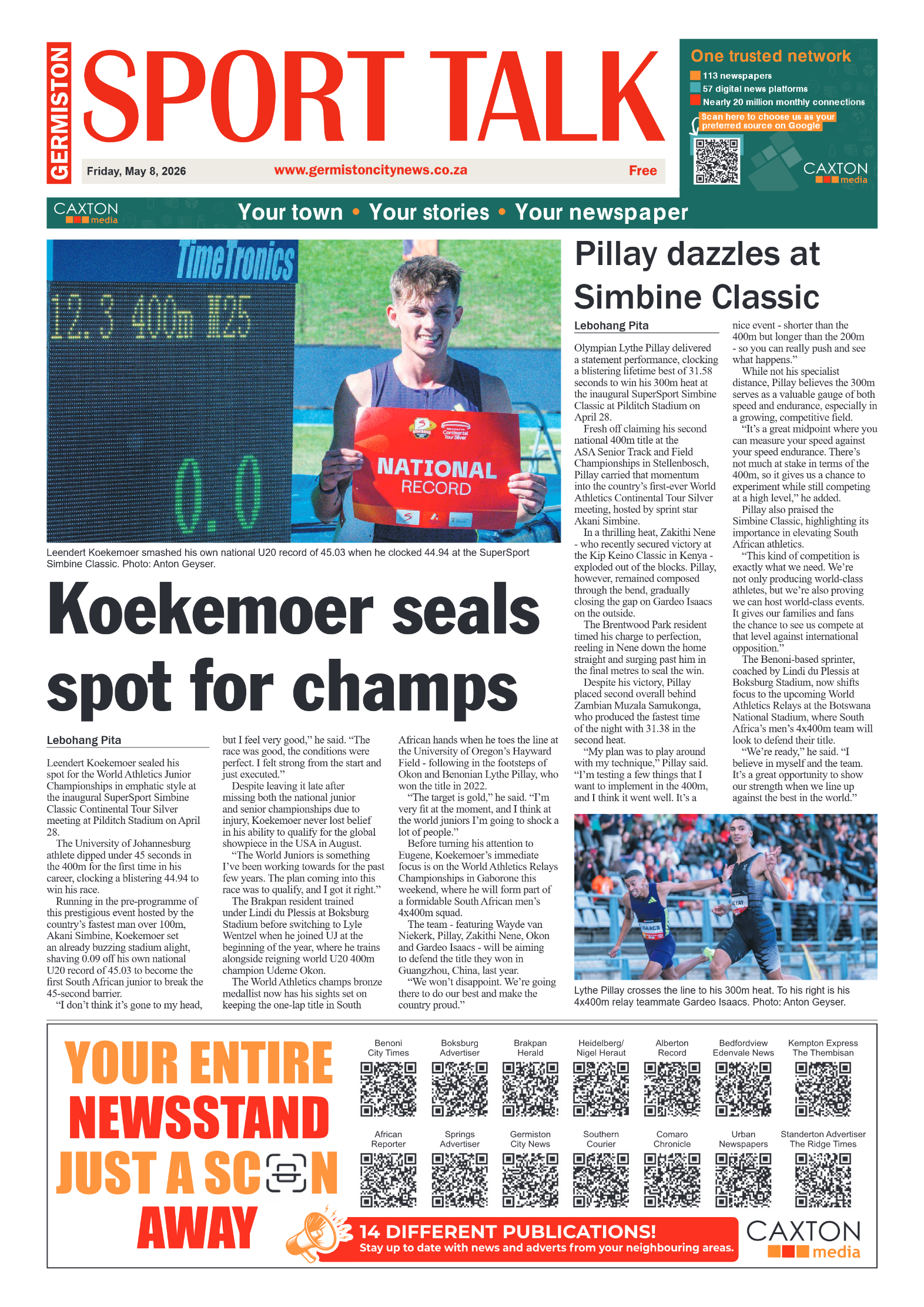 Germiston City News 8 May 2026 page 8