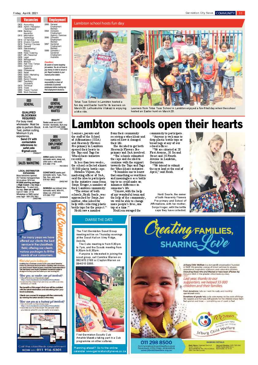 Germiston City News 9 April 2021 page 11