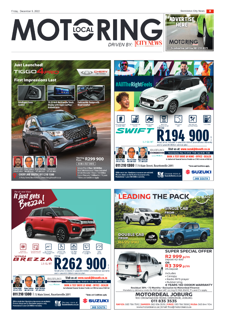 Germiston City News 9 Dec 2022 page 8