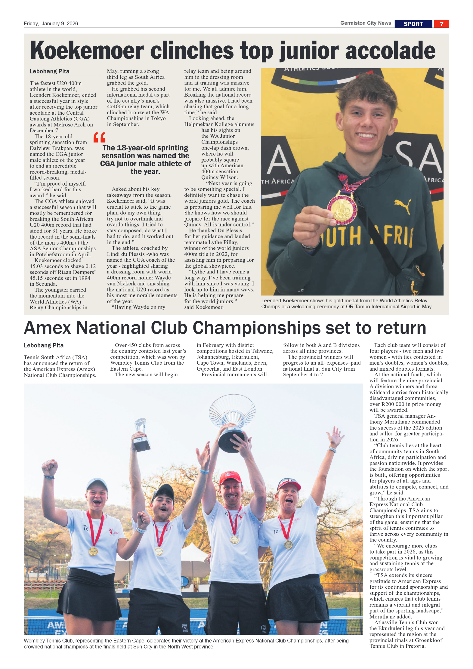 Germiston City News 9 January 2026 page 7