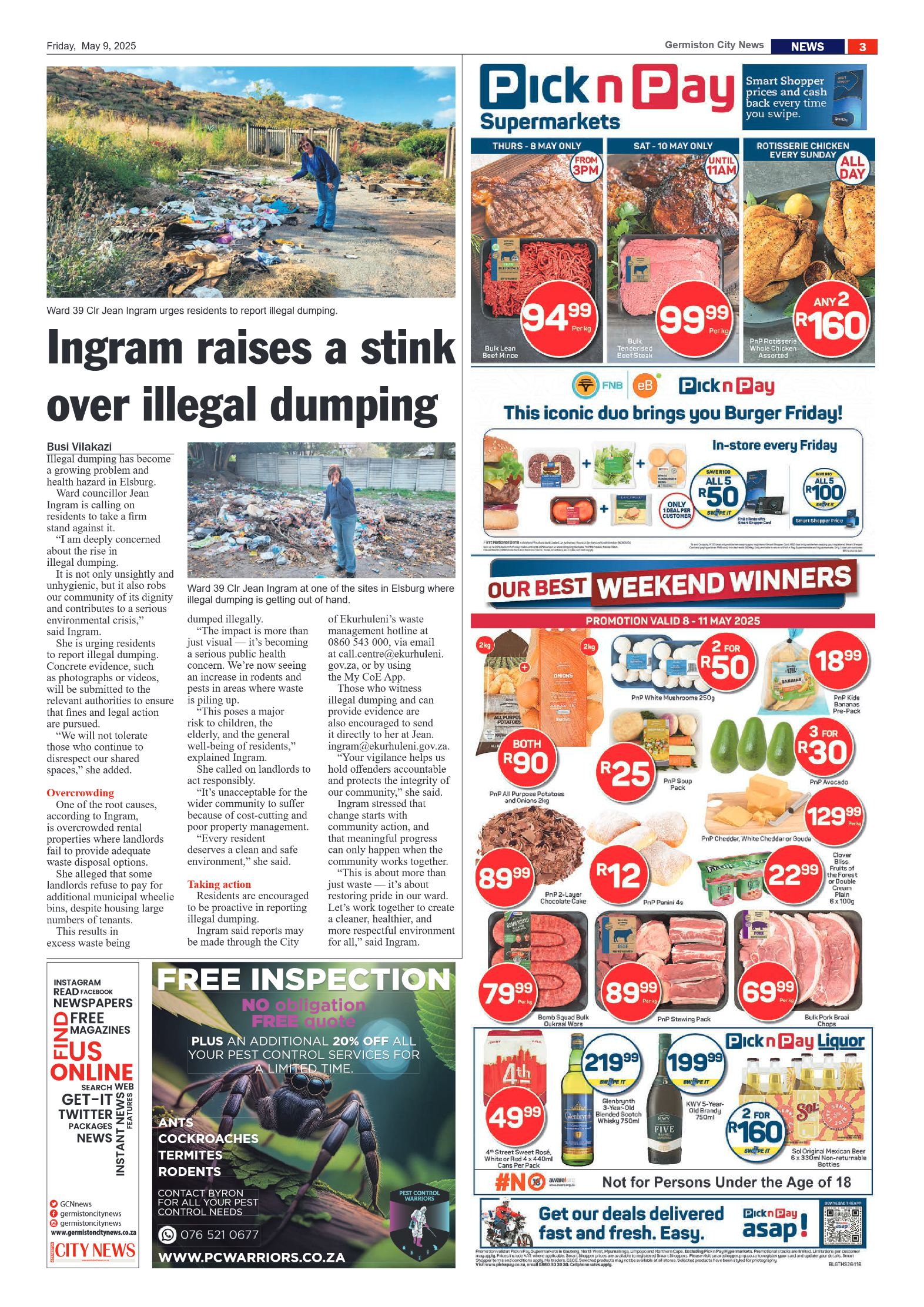 Germiston City News 9 May 2025 page 3