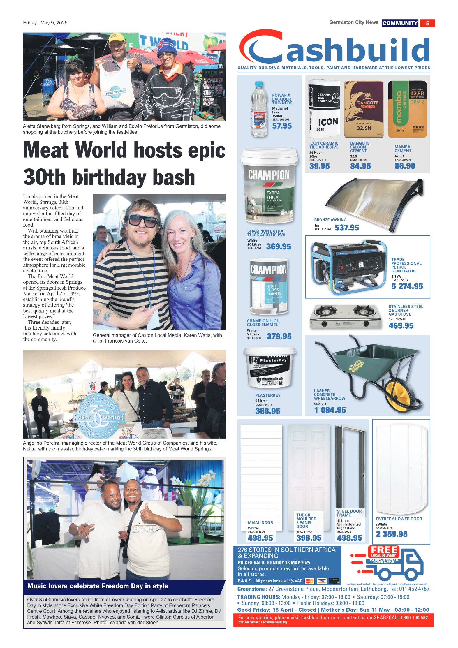 Germiston City News 9 May 2025 page 5