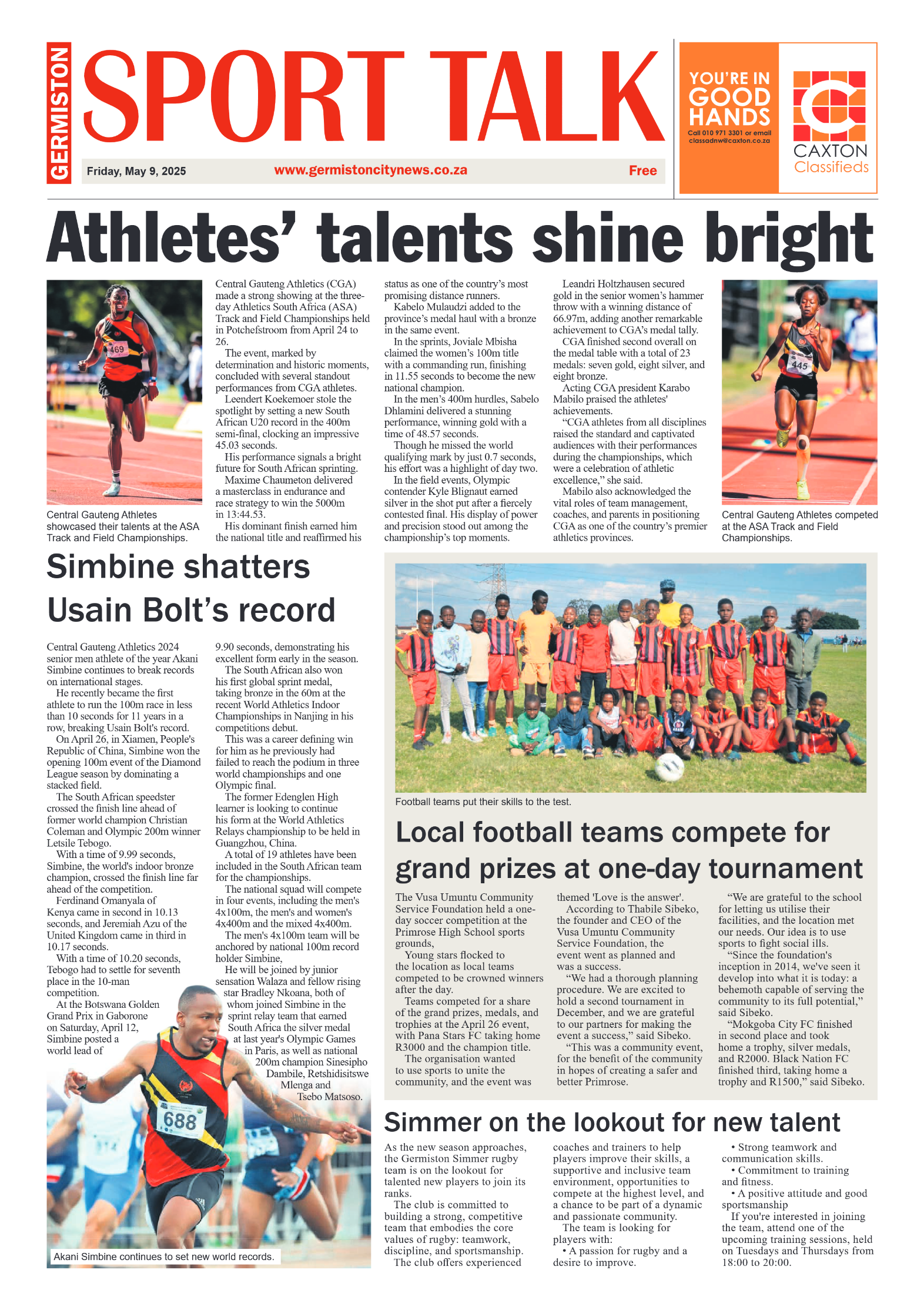 Germiston City News 9 May 2025 page 8