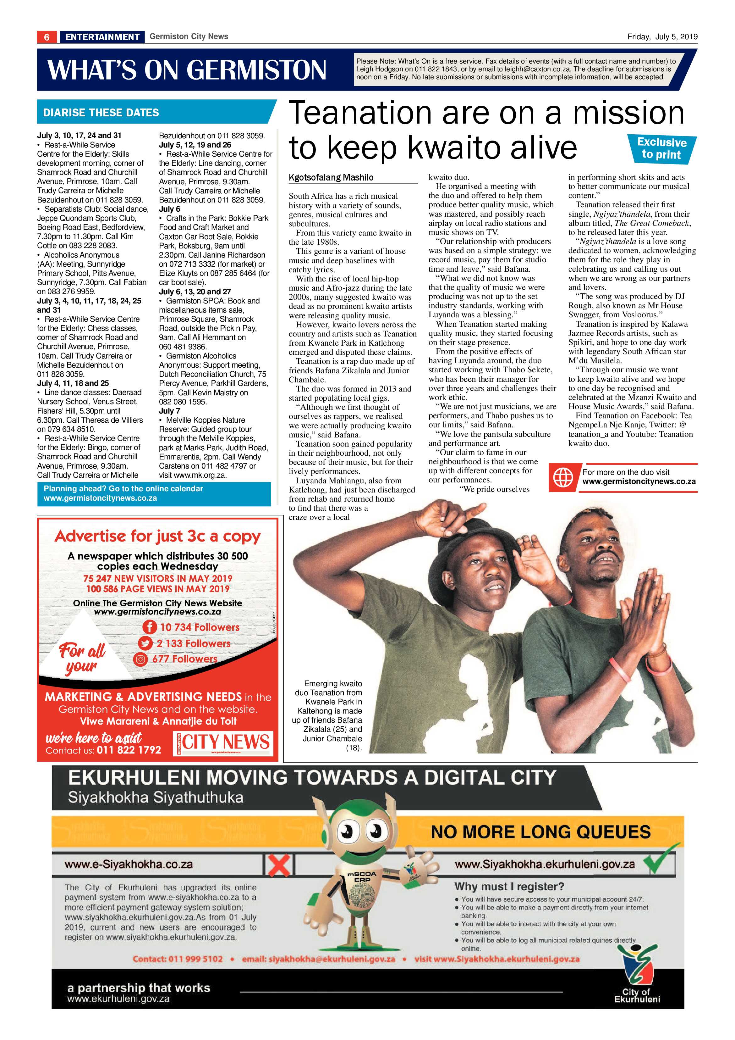 Germiston City News 03 July 2019 page 6
