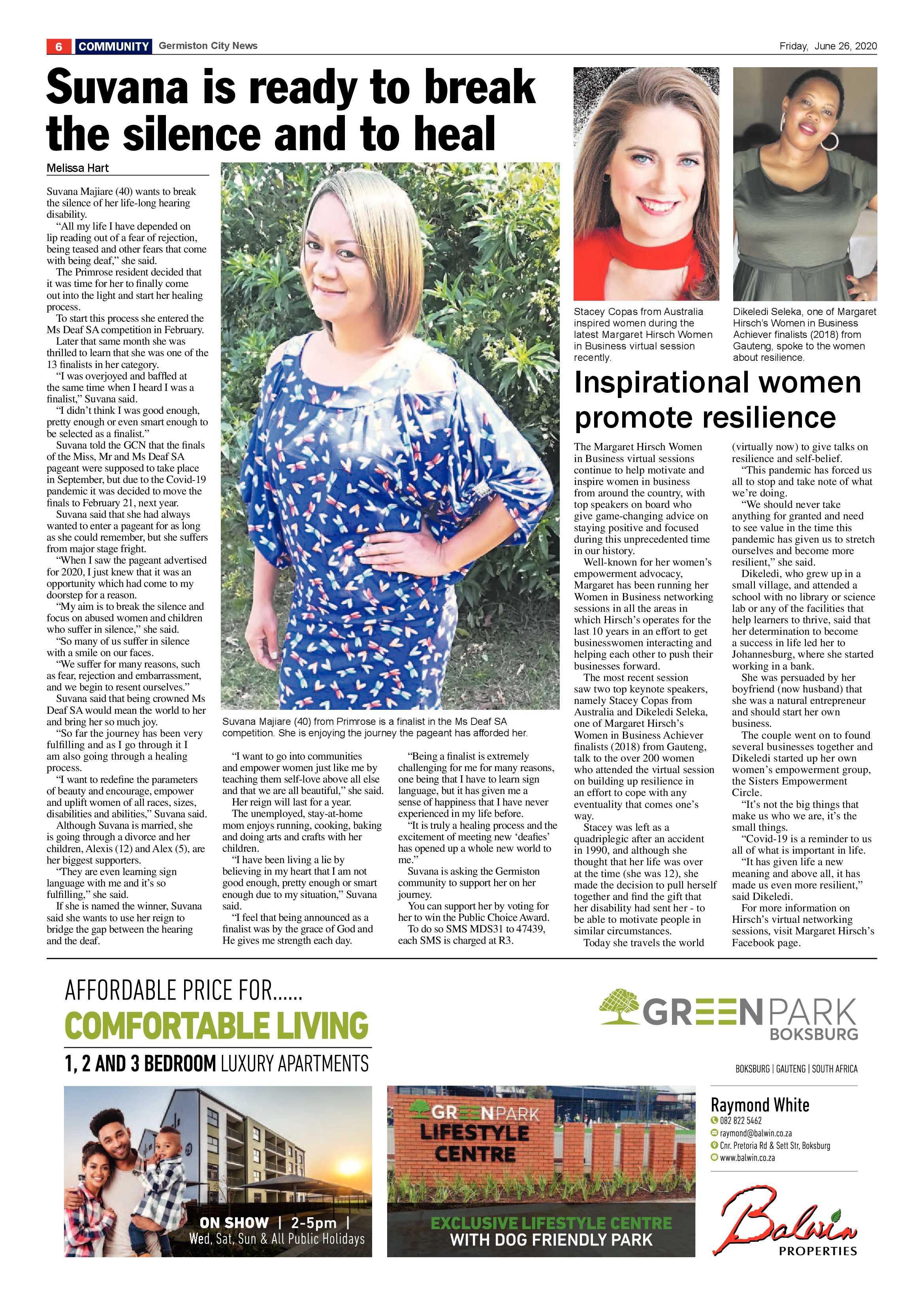Germiston City news 24 June 2020 page 6