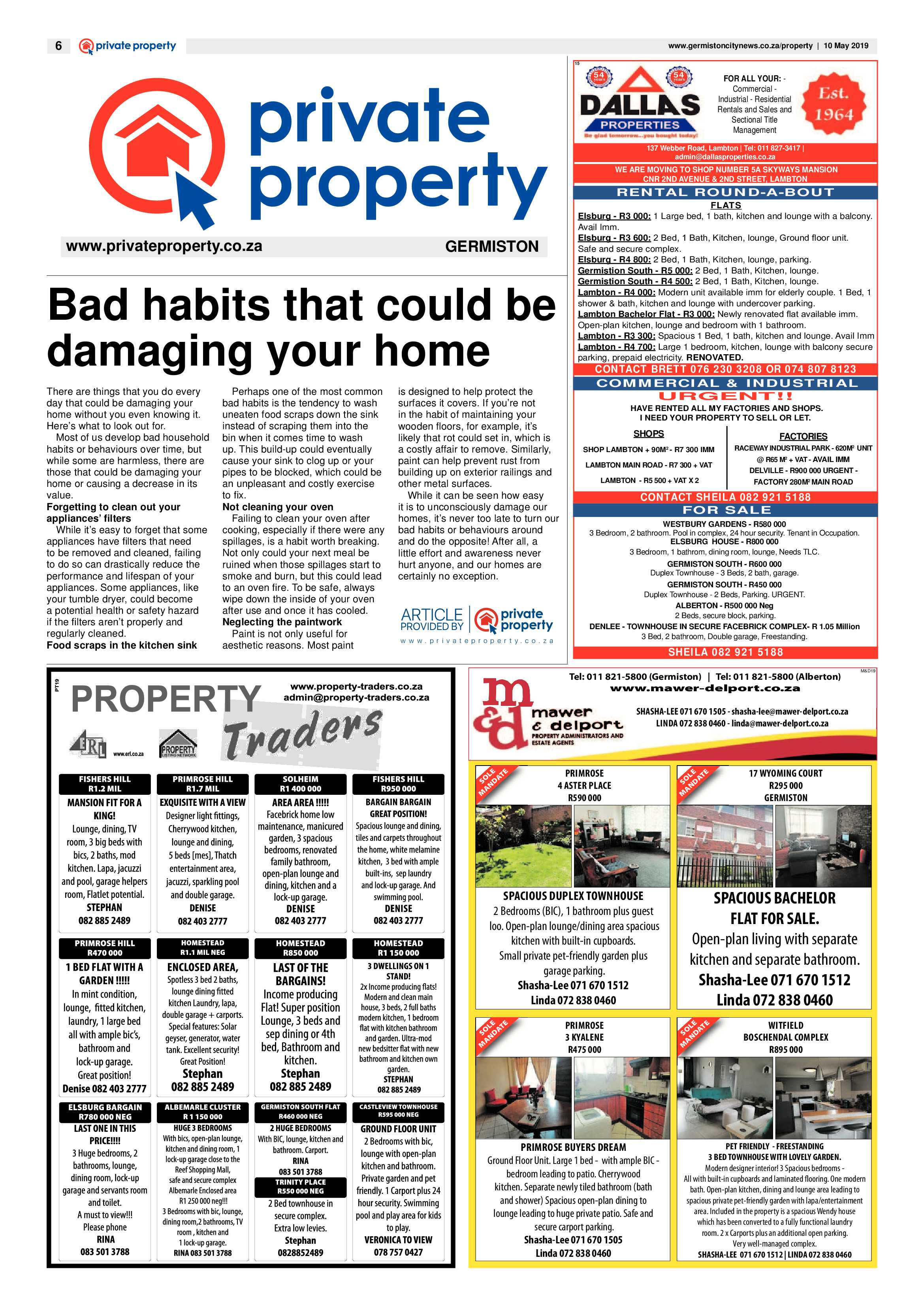 Germiston City News 07 May 2019 page 6