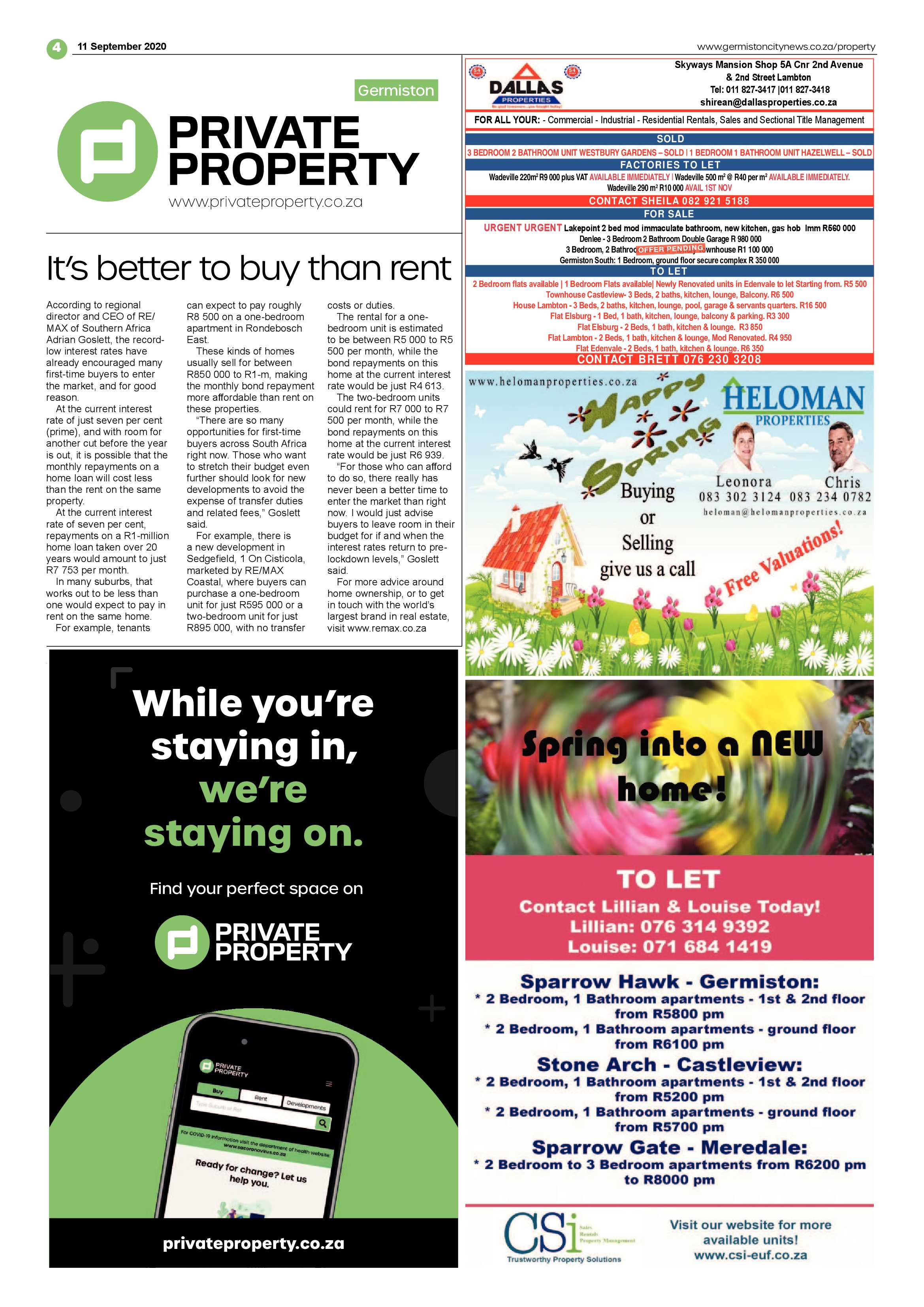 Germiston City News 09 September 2020 page 4