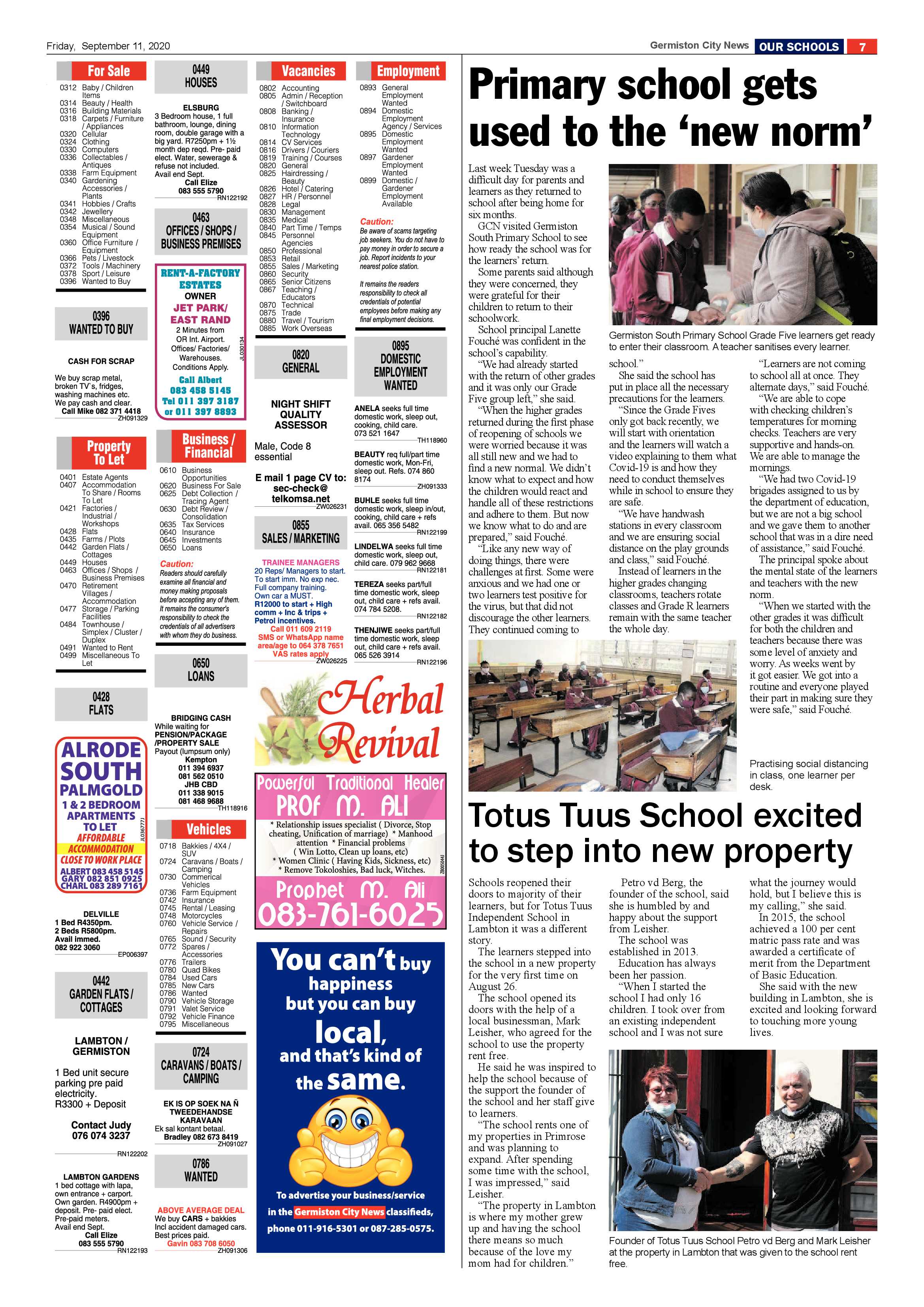 Germiston City News 09 September 2020 page 7