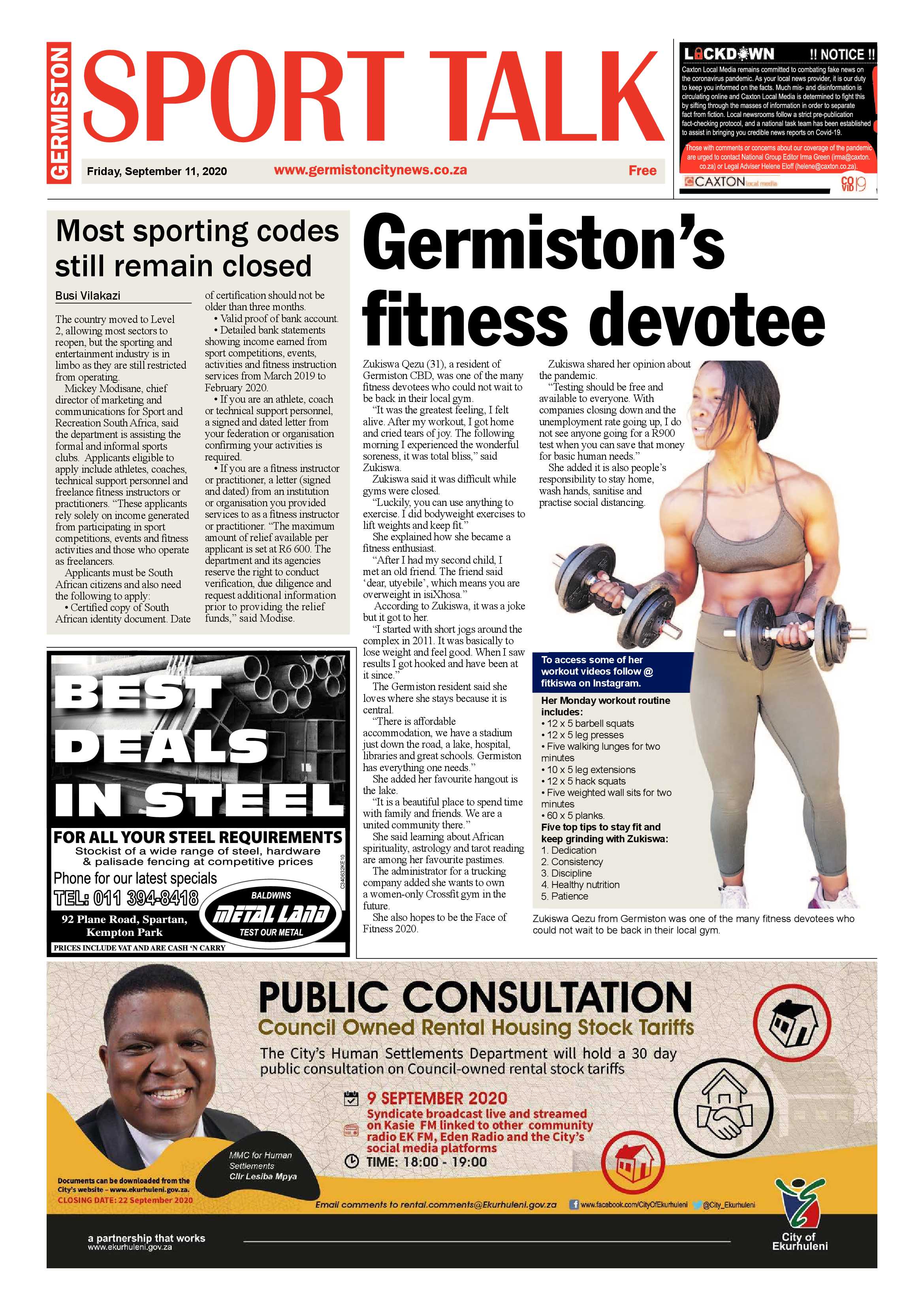 Germiston City News 09 September 2020 page 8